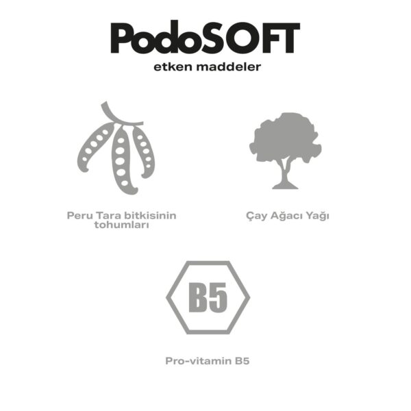 Podosoft Cilt & Tırnak Yumuşatıcı Krem - Görsel 3