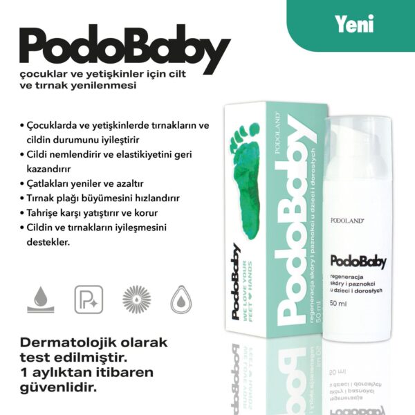PodoBaby Cilt & Tırnak Yenileyici Köpük - Görsel 2