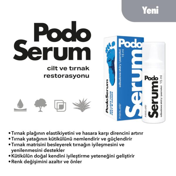 Podo Serum – Cilt ve Tırnak Serumu - Görsel 3