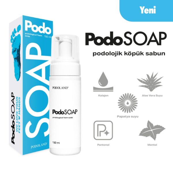 PodoSoap - Podolojik Köpük Sabun - Görsel 2