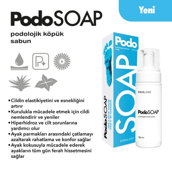 PodoSoap - Podolojik Köpük Sabun - Görsel 3
